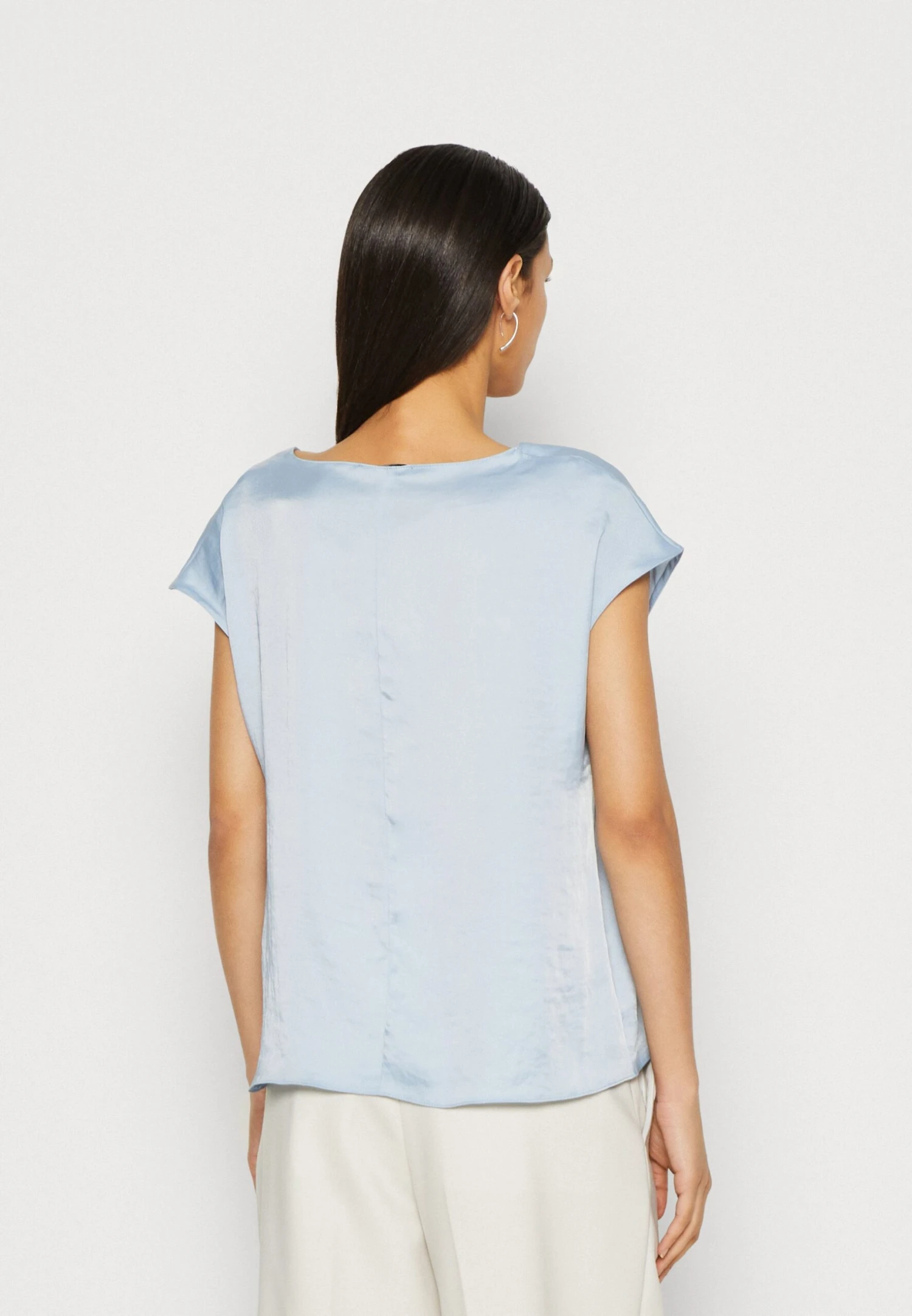 Anna Field Camiseta Básica - Light Blue 3 Anna Field Camiseta Básica - Light Blue - Imagen 3