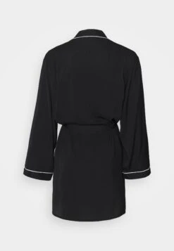 Anna Field Amanda Satin Dressing Gown - Albornoz - Black -Anna Field Ventas 02d6ba585165492c8f07ab44f0a3d177