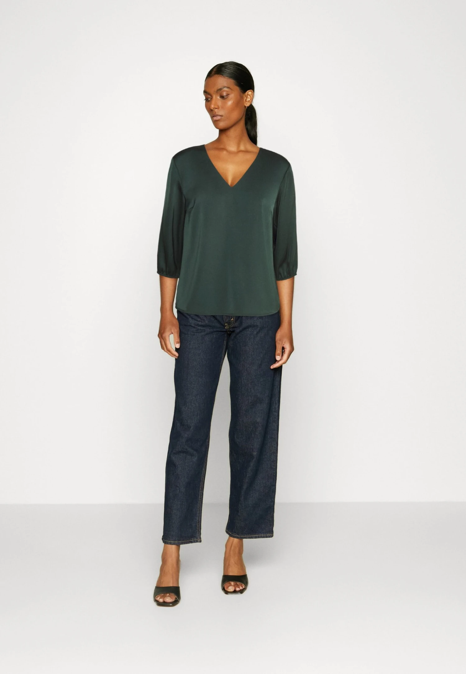 Anna Field Blusa - Dark Green 2 Anna Field Blusa - Dark Green - Imagen 2