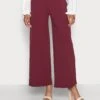 Anna Field Pantalones - Dark Red