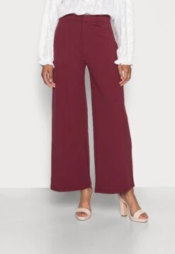 Anna Field Pantalones - Dark Red