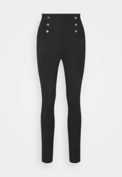 Anna Field Punto Leggings With Button Detail - Leggings - Black -Anna Field Ventas 128131271e9646dc855d17ee160ec4ec