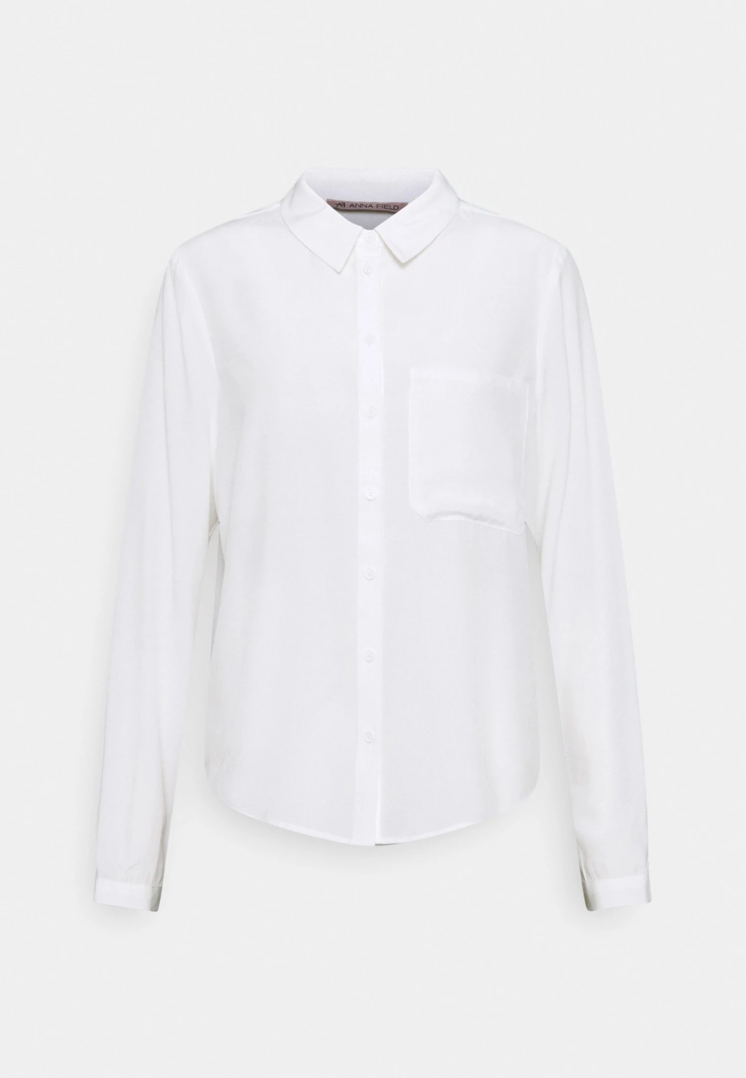 Anna Field Basic Blouse With Pocket - Camisa - Off-White 1 Anna Field Basic Blouse With Pocket - Camisa - Off-White