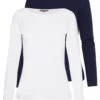 Anna Field 2 Pack - Camiseta De Manga Larga - Maritime Blue/White