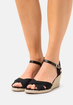 Anna Field Sandalias De Cuña - Black