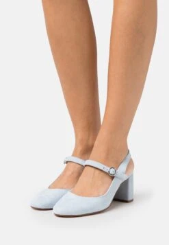 Anna Field Leather- Tacones - Light Blue