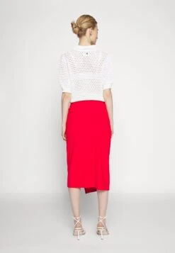 Anna Field Front Knot Midi Skirt - Falda De Tubo - Red 10 Anna Field Front Knot Midi Skirt - Falda De Tubo - Red -Anna Field Ventas 2394618cacfd4cef90fe83c7e4782e61