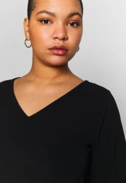 Basic Jersey Dress - Vestido Ligero - Black -Anna Field Ventas 26722063f98e44f3acb6636882454b13