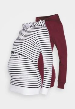 2 Pack - Jersey Con Capucha - Black-White/Bordeaux -Anna Field Ventas 2aebb9b57d85428c81357794d6525c23