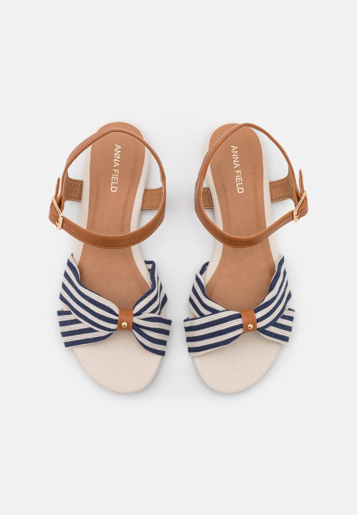 Anna Field Sandalias - Cognac/Dark Blue 6 Anna Field Sandalias - Cognac/Dark Blue - Imagen 6