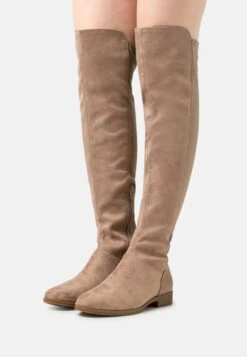 Anna Field Botas Mosqueteras - Beige