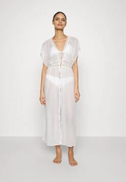 Anna Field Embroidered Cover Up/ 802 - Black - Complementos De Playa - 001 - White