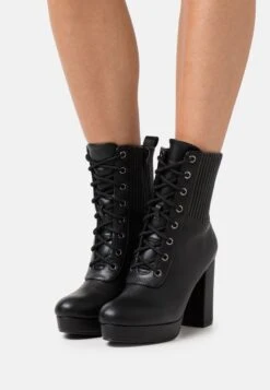 Anna Field Botines De Tacón - Black