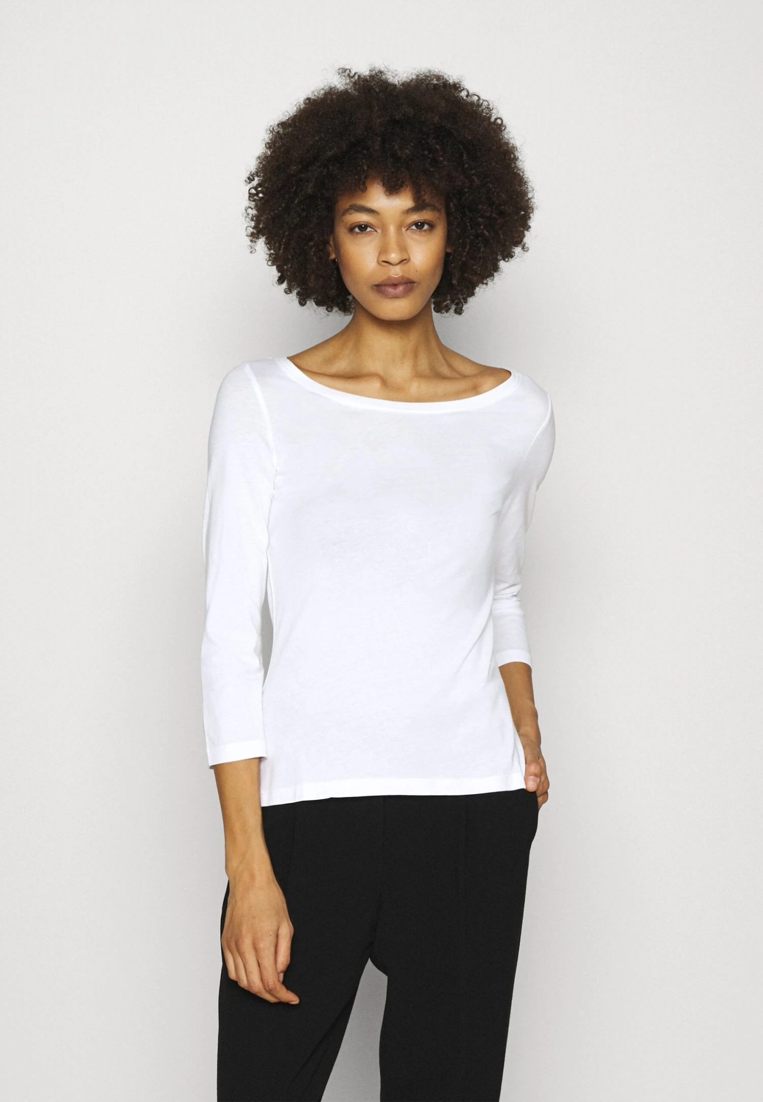 Anna Field 2 Pack - Camiseta De Manga Larga - White/Black 2 Anna Field 2 Pack - Camiseta De Manga Larga - White/Black - Imagen 2