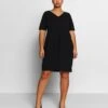 Basic Jersey Dress - Vestido Ligero - Black