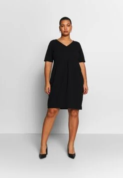 Basic Jersey Dress - Vestido Ligero - Black