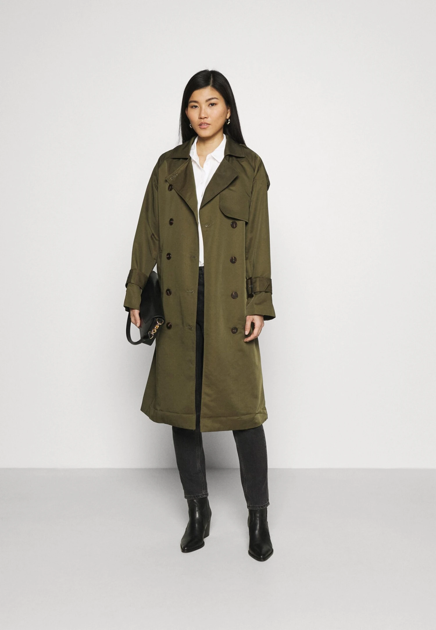 Anna Field Basic Blouse With Front Pockets - Camisa - Offwhite 2 Anna Field Basic Blouse With Front Pockets - Camisa - Offwhite - Imagen 2