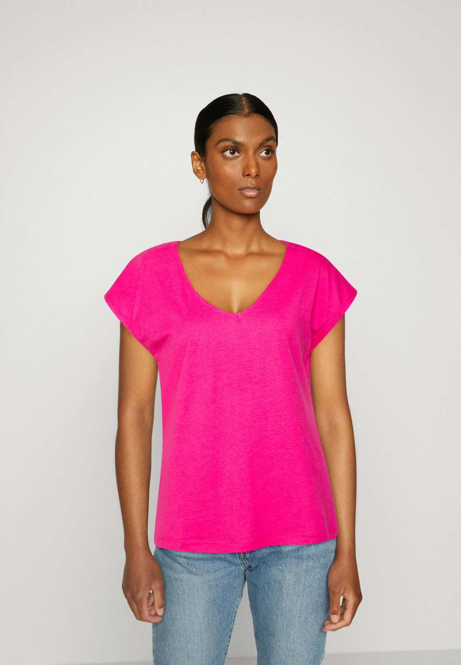 Anna Field Camiseta Básica - Pink 1 Anna Field Camiseta Básica - Pink