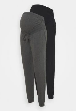 2 Pack - Pantalones Deportivos - Black/ Dark Grey