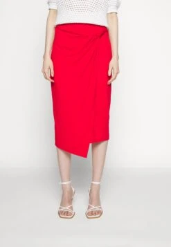 Anna Field Front Knot Midi Skirt - Falda De Tubo - Red 9 Anna Field Front Knot Midi Skirt - Falda De Tubo - Red -Anna Field Ventas 5416aafe16b74467a3d37a8be5316c53