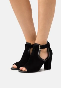 Anna Field Leather - Sandalias Tobilleras - Black