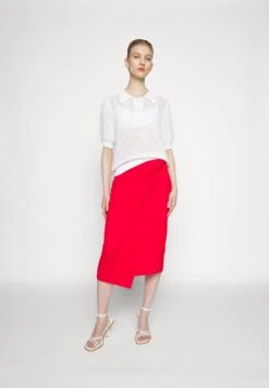 Anna Field Front Knot Midi Skirt - Falda De Tubo - Red 11 Anna Field Front Knot Midi Skirt - Falda De Tubo - Red -Anna Field Ventas 5700a7cc5020448db886e59540152e63
