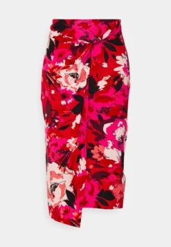 Anna Field Front Knot Midi Skirt - Falda De Tubo - Pink -Anna Field Ventas 58502fa5a35f490f9e88e15aa50b7a3a