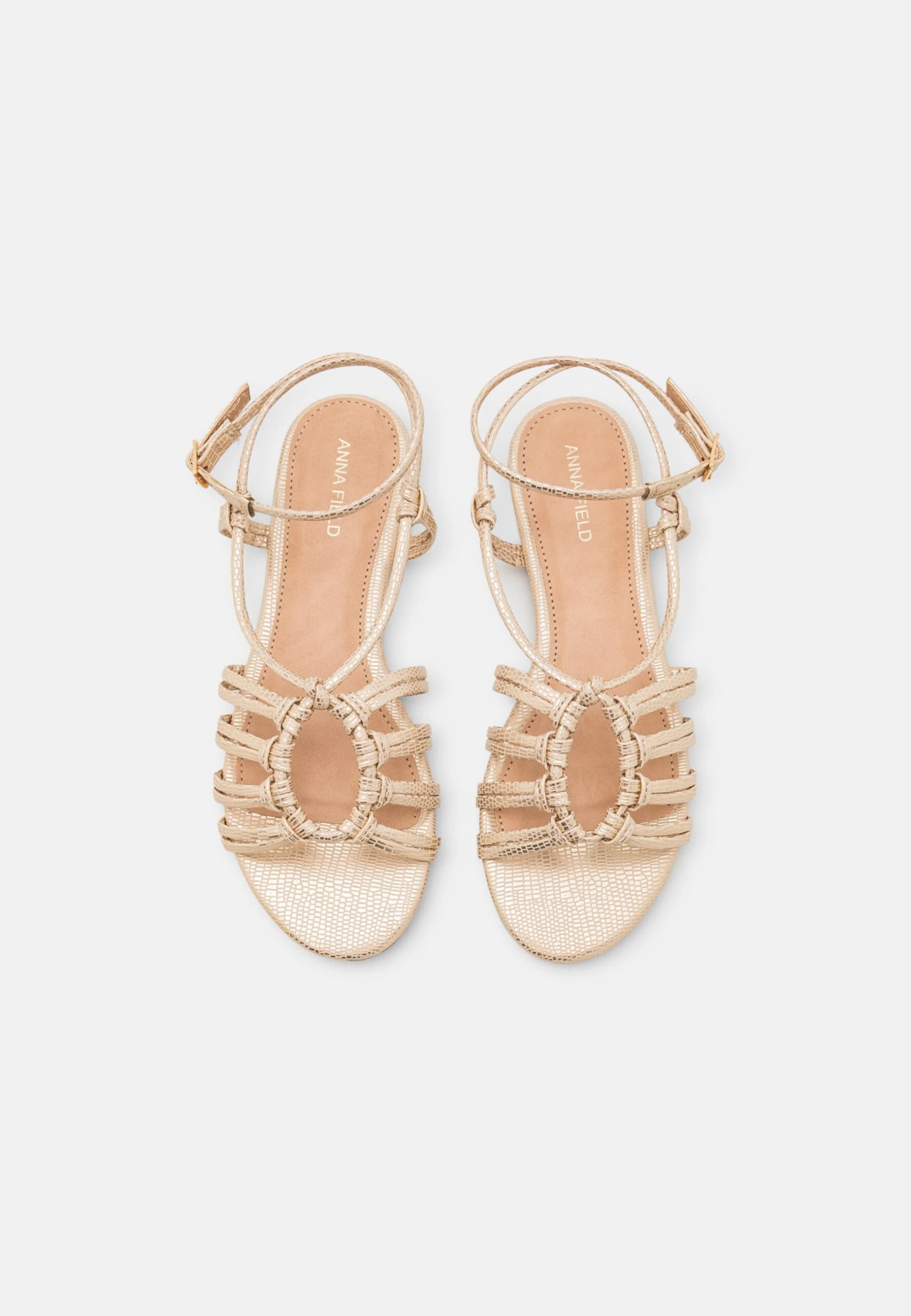 Anna Field Sandalias -Gold 6 Anna Field Sandalias -Gold - Imagen 6