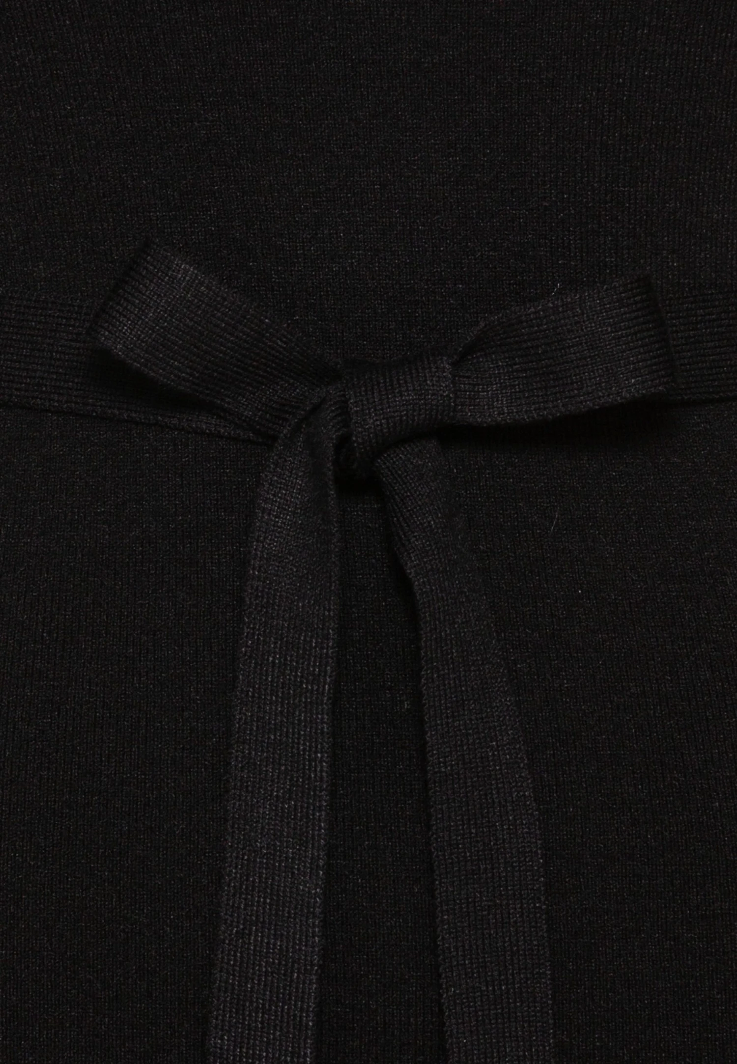 Anna Field Rollkragen Ripp Mini Strickkleid Mit Gürtel - Vestido De Punto - Black 3 Anna Field Rollkragen Ripp Mini Strickkleid Mit Gürtel - Vestido De Punto - Black - Imagen 3