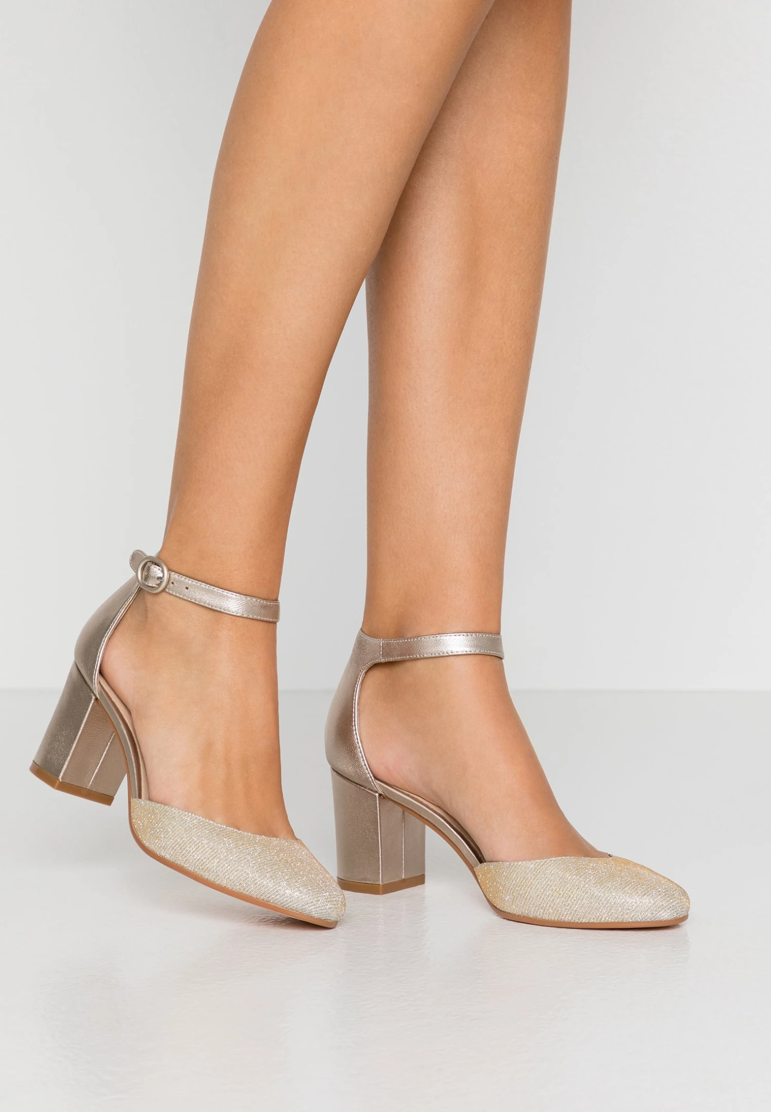 Anna Field Leather - Tacones - Champagne 1 Anna Field Leather - Tacones - Champagne