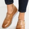 Anna Field Leather - Zapatos Con Cordones - Cognac