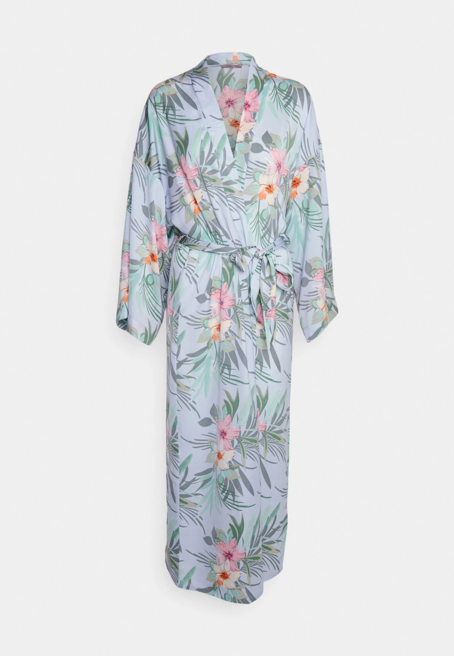 Anna Field Floral Robe - Albornoz - Blue 5 Anna Field Floral Robe - Albornoz - Blue - Imagen 5