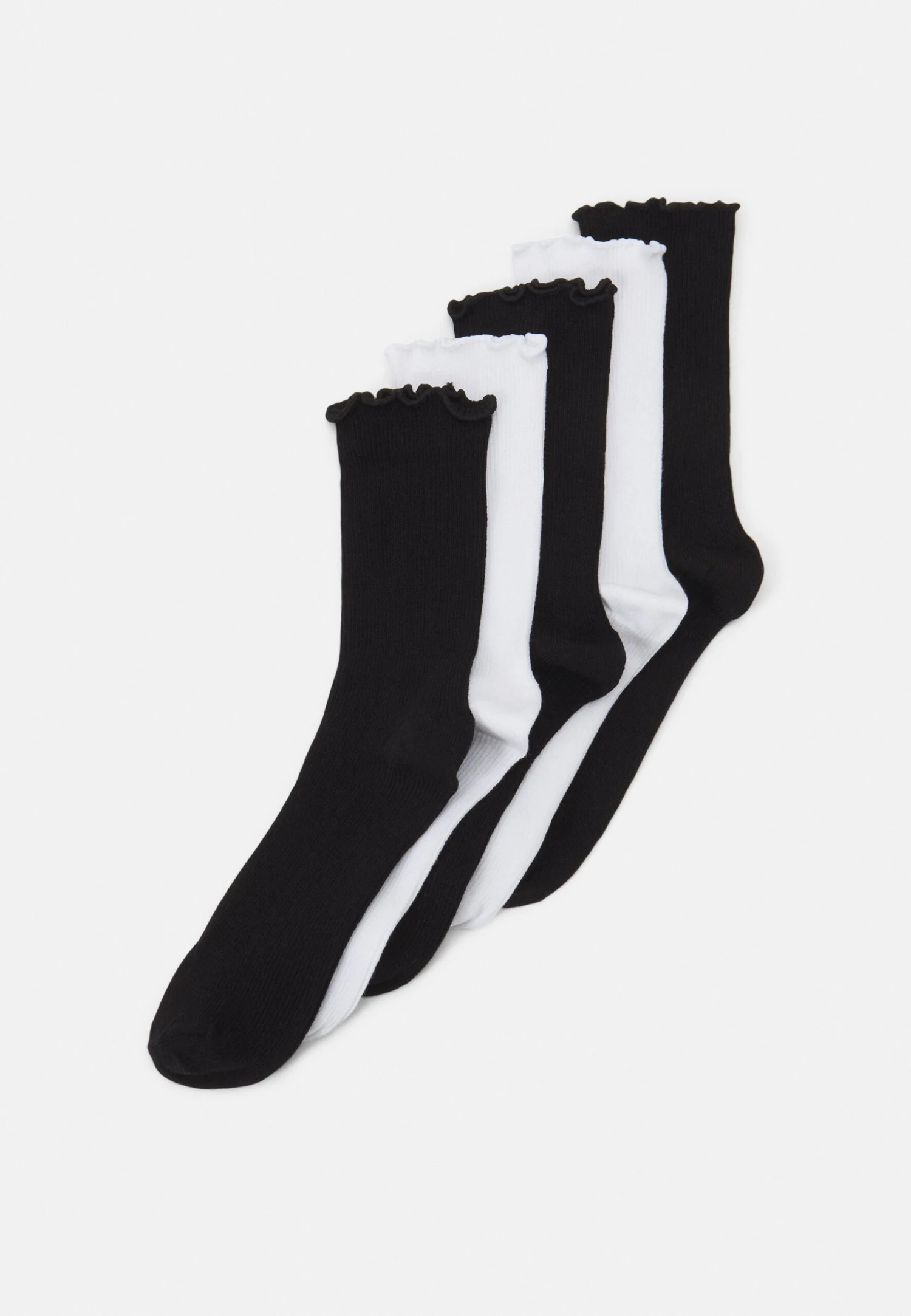 Anna Field 5 Pack - Calcetines - Black/White 1 Anna Field 5 Pack - Calcetines - Black/White