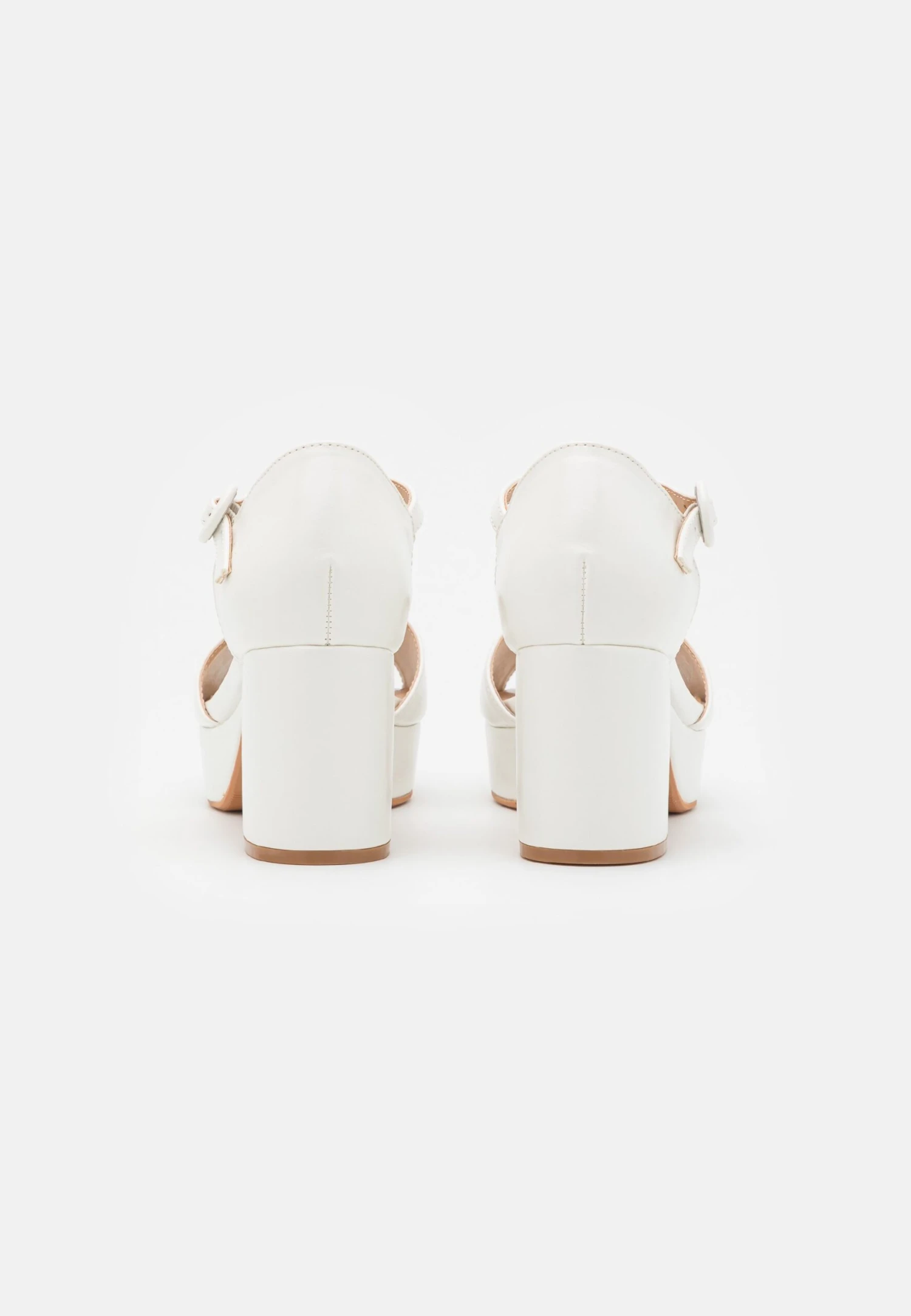 Anna Field Sandalias Con Plataforma - White 4 Anna Field Sandalias Con Plataforma - White - Imagen 4
