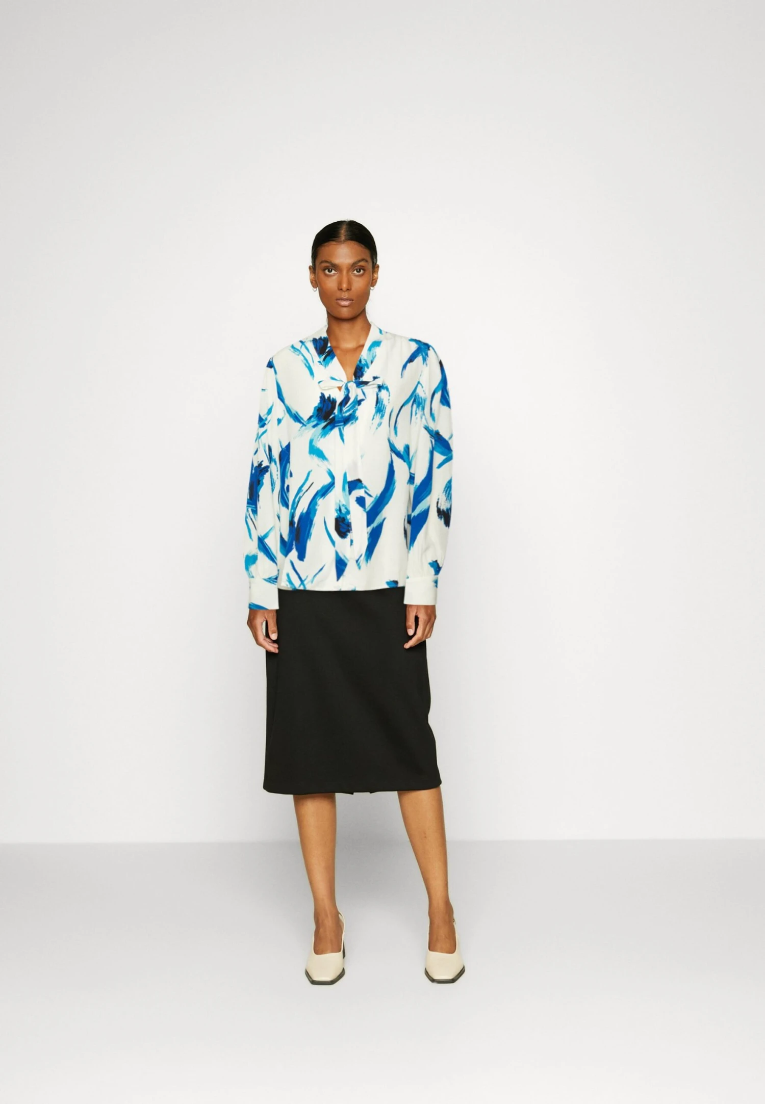 Anna Field Camisa - White, Blue 2 Anna Field Camisa - White, Blue - Imagen 2