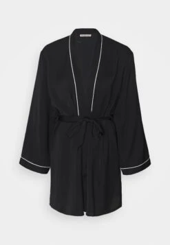 Anna Field Amanda Satin Dressing Gown - Albornoz - Black -Anna Field Ventas 8d83c445099f4342aabc07d1ce2caede