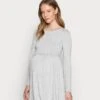 Nursing - Jersey Dress - Vestido Ligero - Grey