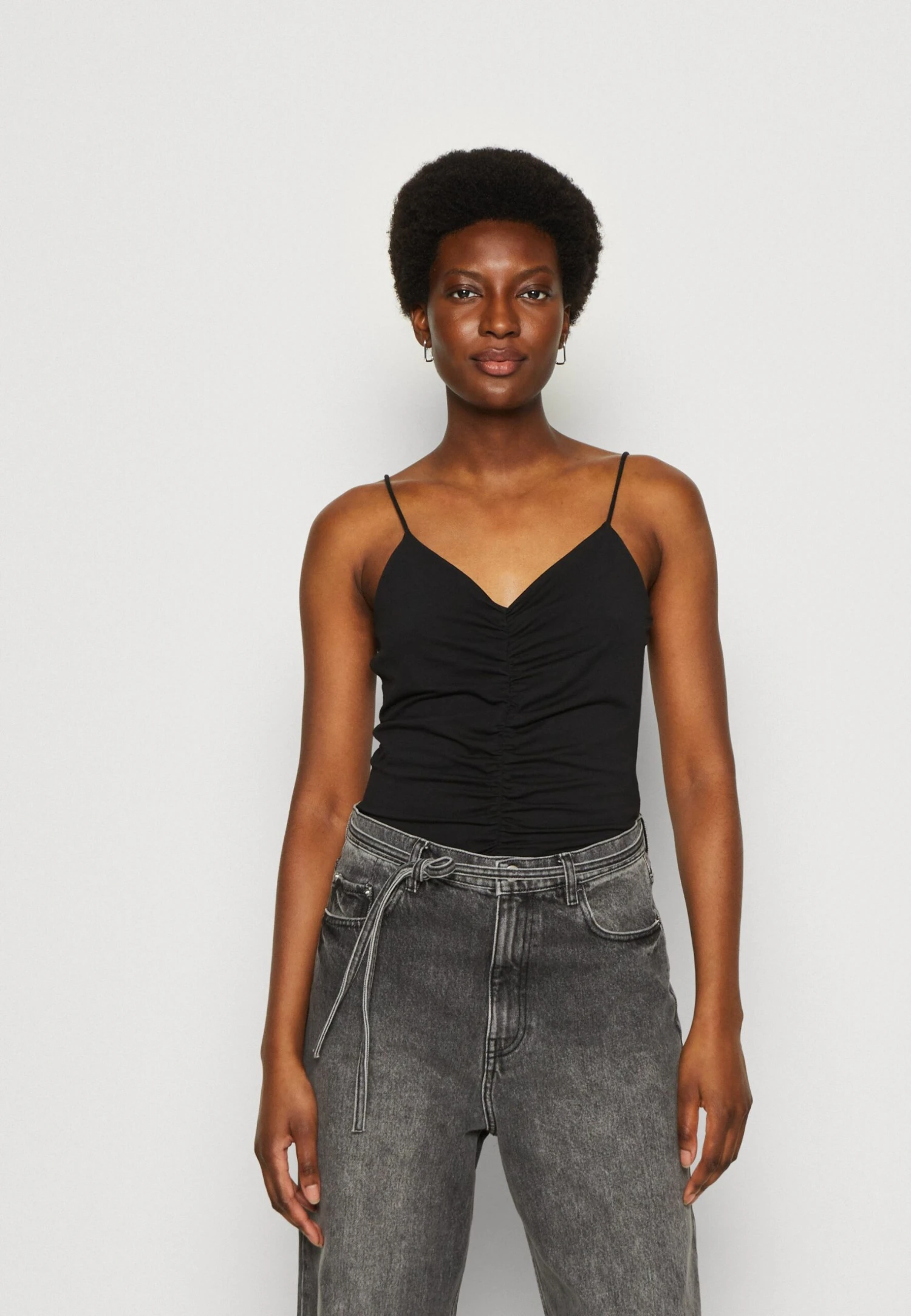 Anna Field Top - Black/Orange 4 Anna Field Top - Black/Orange - Imagen 4