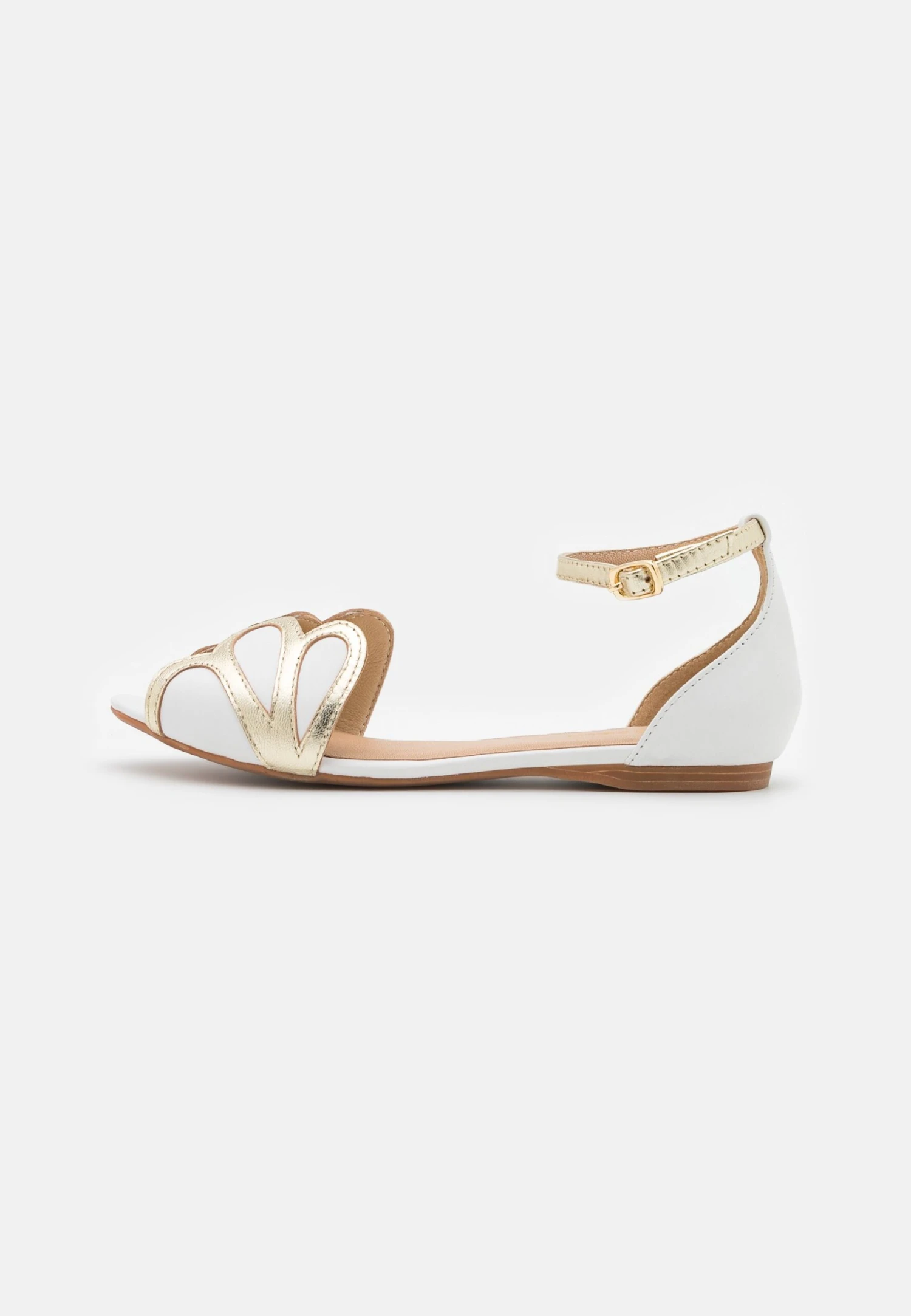 Anna Field Leather - Bailarinas Peeptoe - White 2 Anna Field Leather - Bailarinas Peeptoe - White - Imagen 2