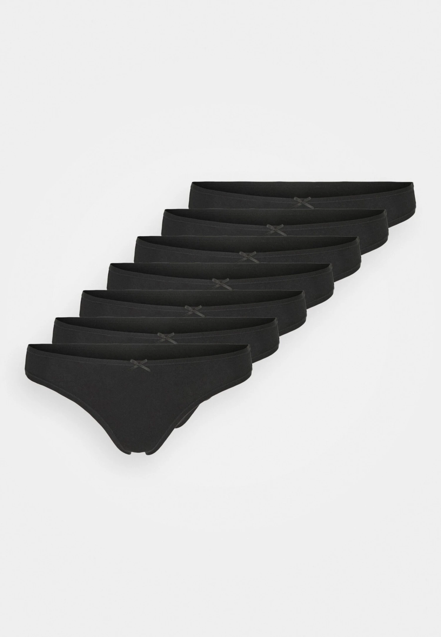 Anna Field Georgina 7Pp Thong Cotton - Tanga - Black 4 Anna Field Georgina 7Pp Thong Cotton - Tanga - Black - Imagen 4