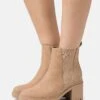Anna Field Botines Con Plataforma - Taupe