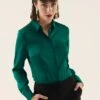 Anna Field Camisa - Dark Green