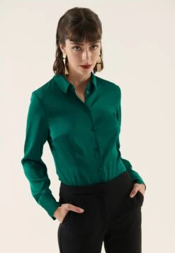 Anna Field Camisa - Dark Green