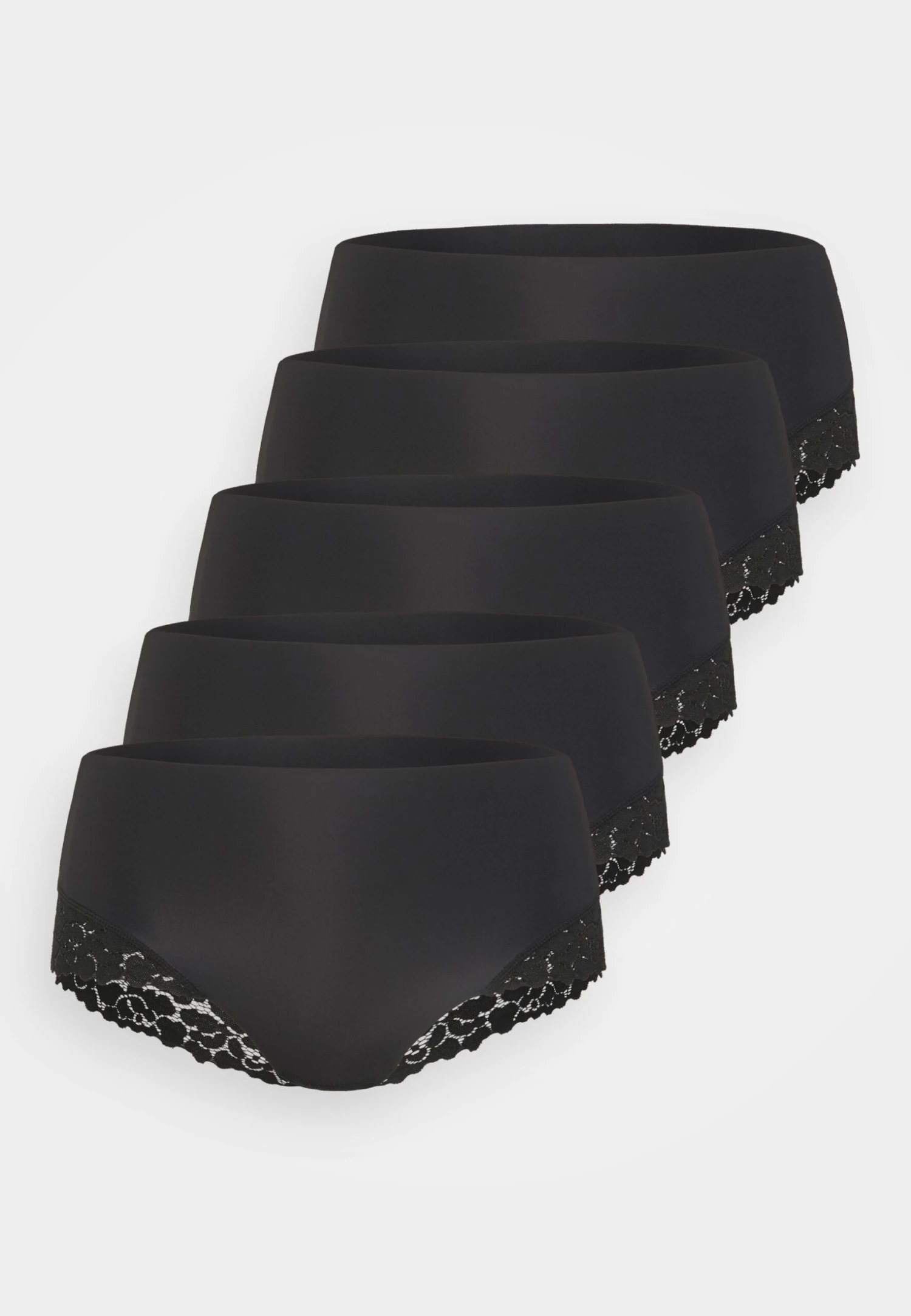 Anna Field Juniper 5Pp Highwaist - Braguitas - Black 4 Anna Field Juniper 5Pp Highwaist - Braguitas - Black - Imagen 4