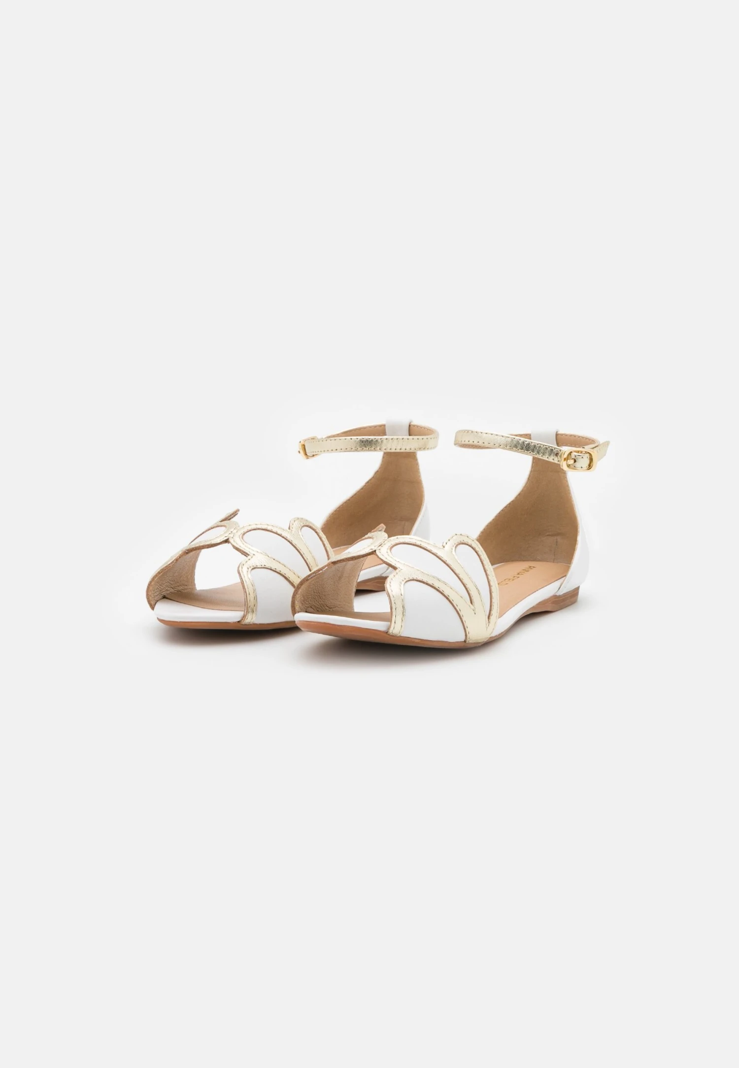 Anna Field Leather - Bailarinas Peeptoe - White 3 Anna Field Leather - Bailarinas Peeptoe - White - Imagen 3