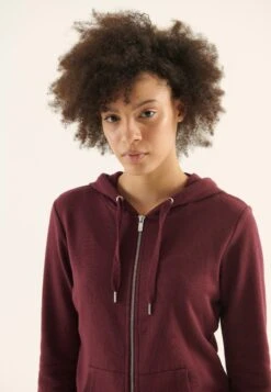 Anna Field Sudadera Con Cremallera - Bordeaux -Anna Field Ventas c200c791ca6843fc9637e58383db4e67