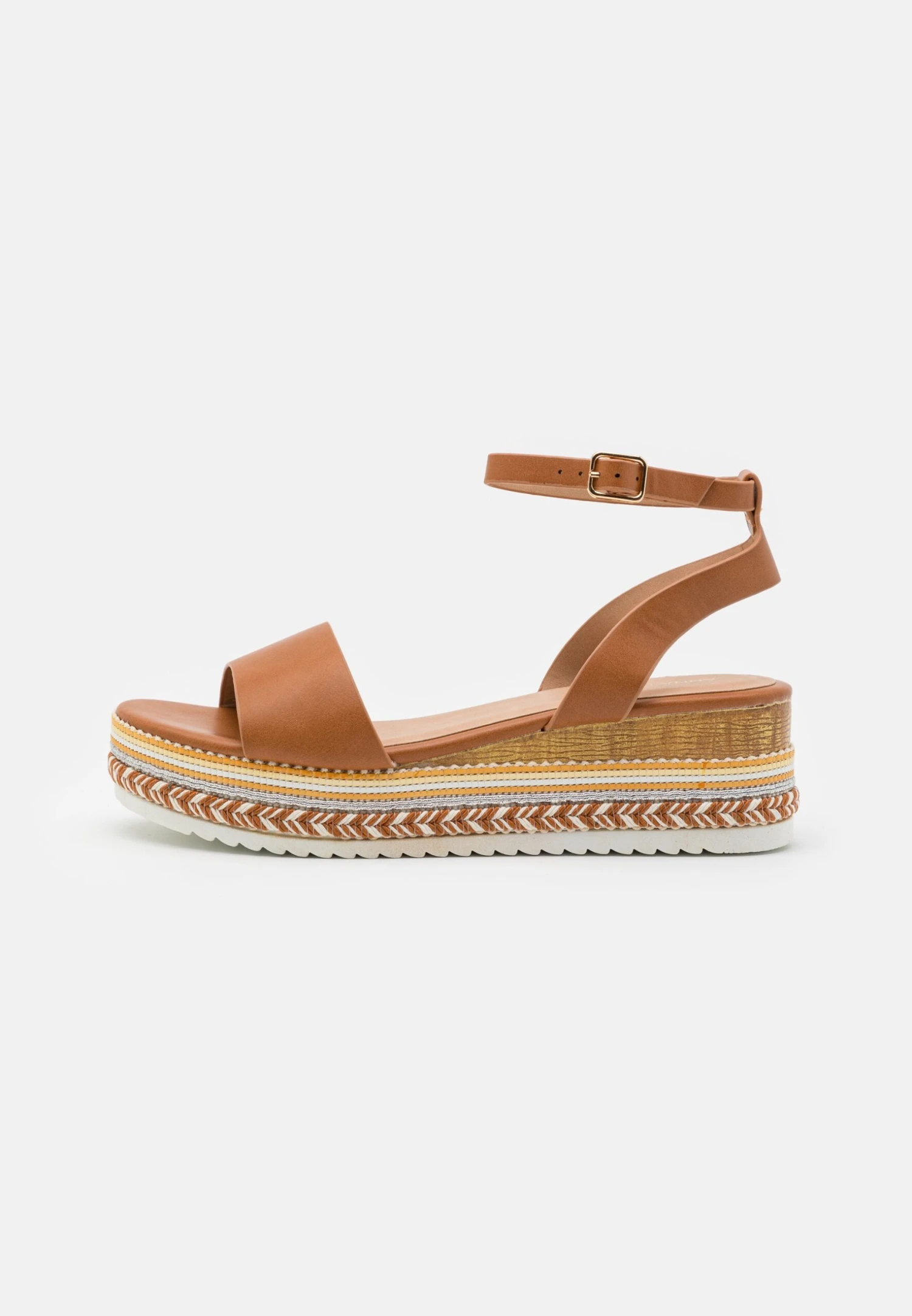 Anna Field Sandalias Con Plataforma - Cognac 2 Anna Field Sandalias Con Plataforma - Cognac - Imagen 2