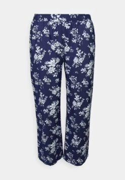Wide Leg Pant - Pantalones - Dark Blue/Off-White -Anna Field Ventas dc0fa8b5179e41a6ae3a959081570733