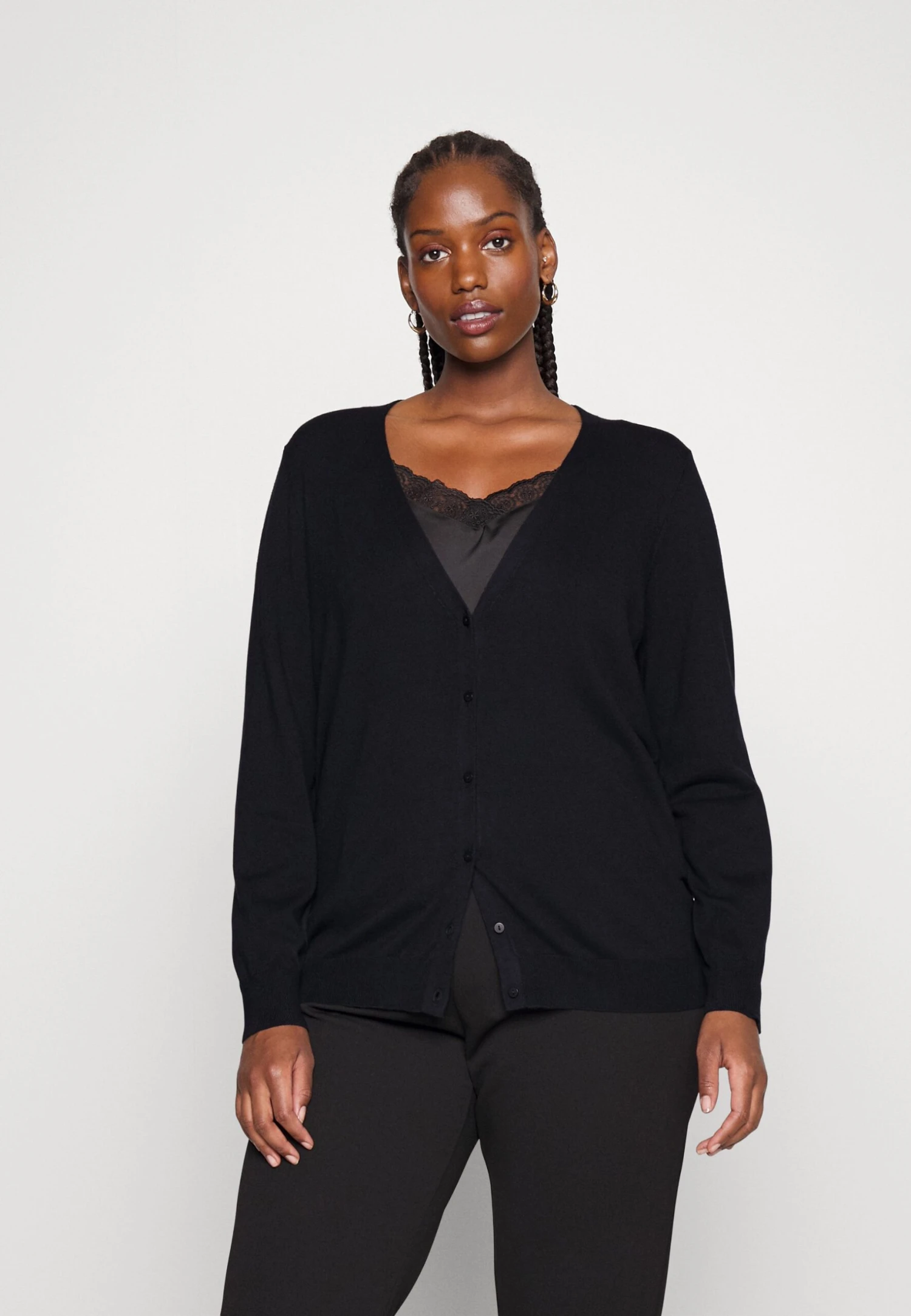 Chaqueta De Punto - Black 1 Chaqueta De Punto - Black