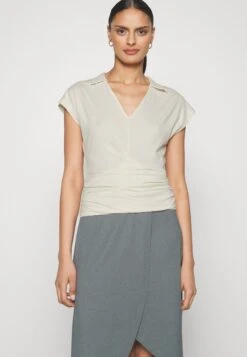 Anna Field Wrap Blouse- Blusa - Offwhite -Anna Field Ventas e32e10cda0cc4b0aac7db79e529dcd11